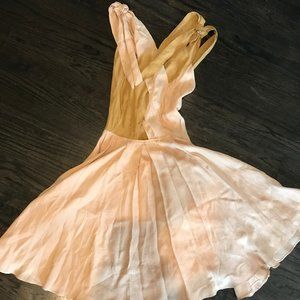 100% Silk Samantha Pleet Dress